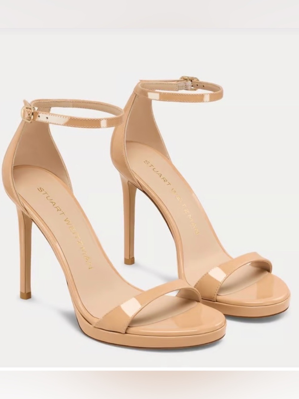 Stuart Weitzman Nudist Platform Sandal